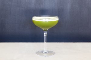 Hazelnut Chocolate Matcha Cocktail, An Adult Matcha Milkshake